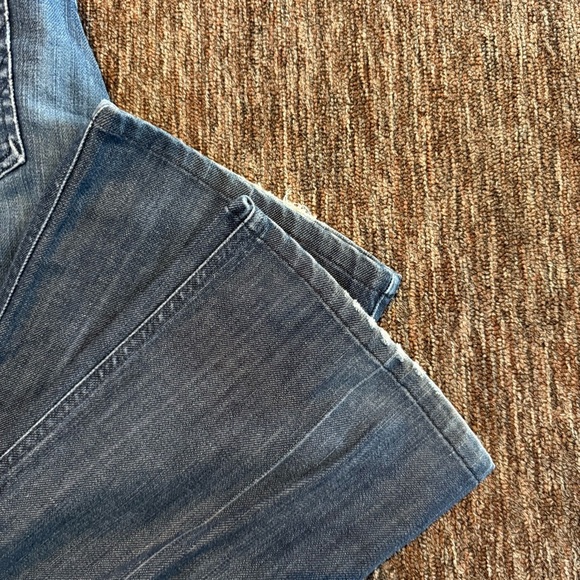 Vintage 7 For All Mankind A Pocket Dark Wash Jeans size 28 - Picture 4 of 9